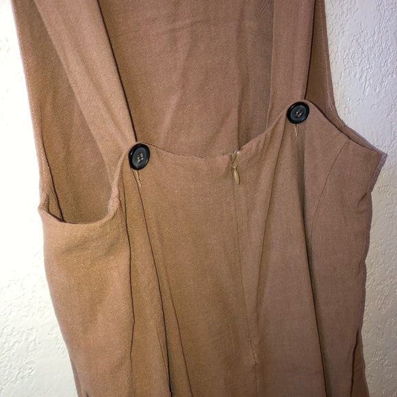 Tan midi dress - Picture 6 of 6